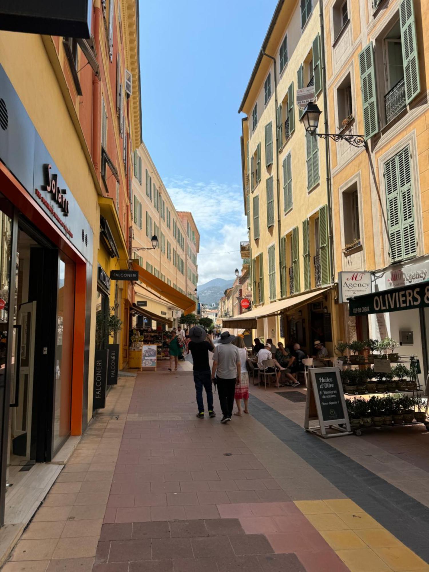 La Pietonne Lägenhet Menton Exteriör bild